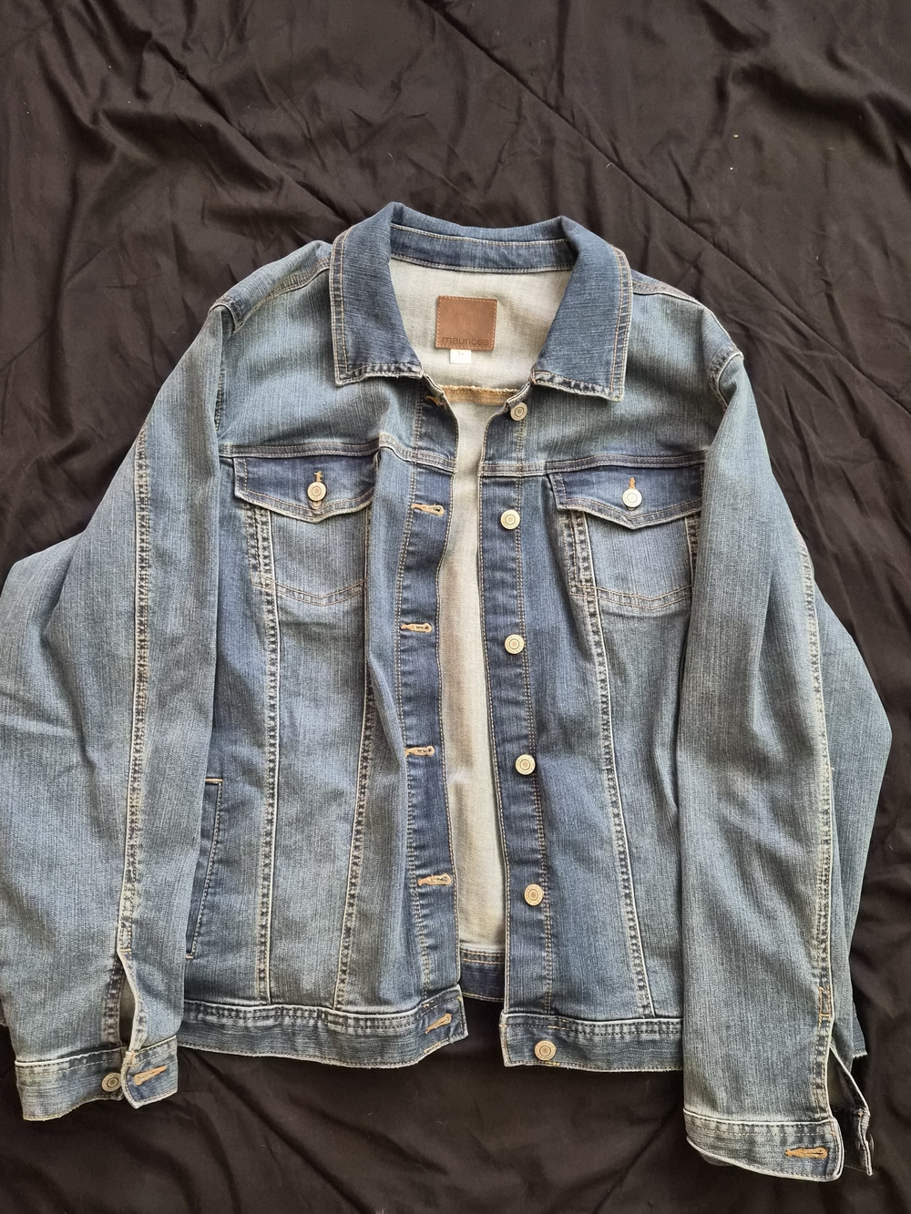 Classic Blue Denim Jacket - Womens